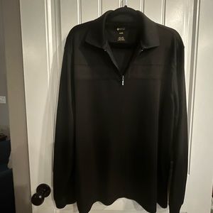 Men’s Haggar long sleeve polo shirt…XL